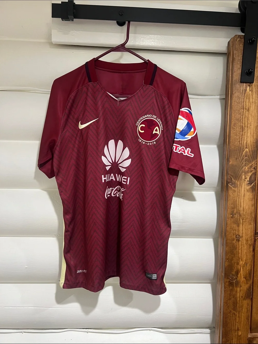 Nike Maroon Men's Club América Commemorative Soccer Jersey